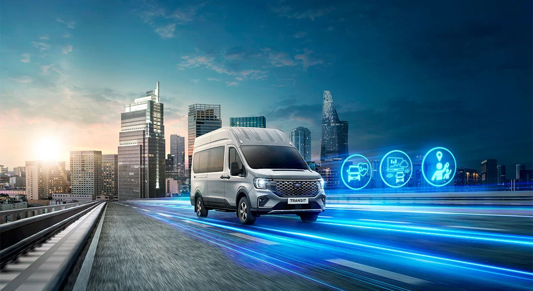 transit key visual Ford Transit 2025